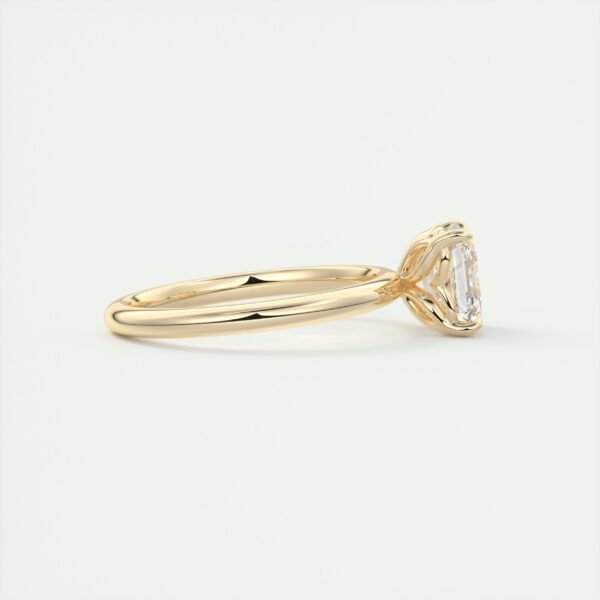 Asscher Cut Diamond Solitaire Ring - Image 17