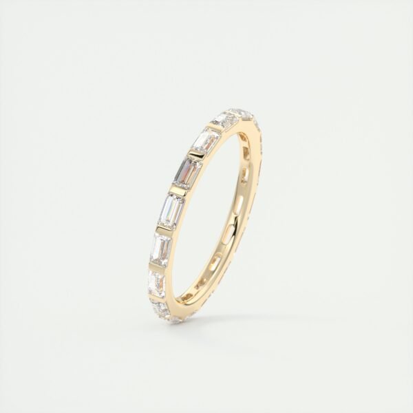 Baguette Cut Diamond Eternity Band - Image 6