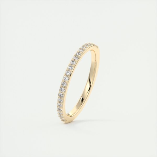 Classic Micro-Pave Diamond Band - Image 6