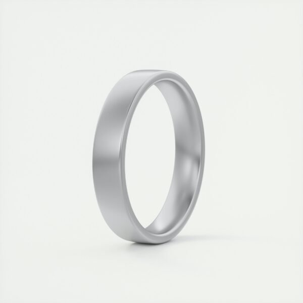 Classic Matte Finish Wedding Band - Image 2