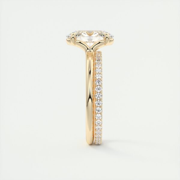 Classic Oval Diamond Solitaire Ring - Image 21