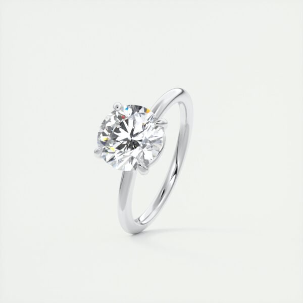 Classic Solitaire Diamond Ring - Image 14