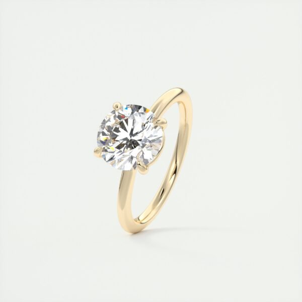 Classic Solitaire Diamond Ring - Image 27