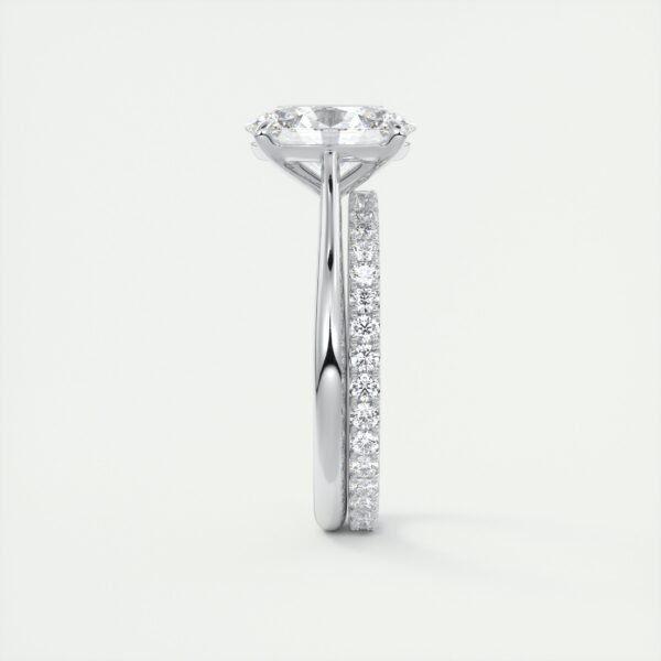 Classic Oval Diamond Solitaire Ring - Image 15