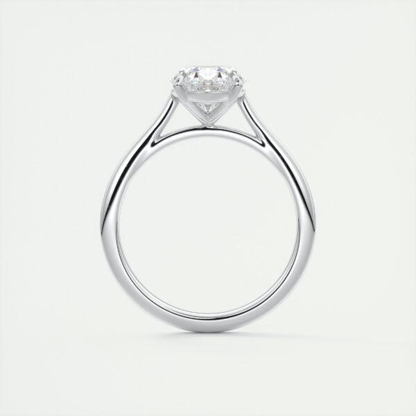 Classic Oval Diamond Solitaire Ring - Image 19