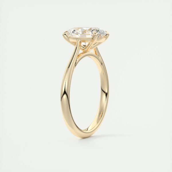 Classic Oval Diamond Solitaire Ring - Image 27
