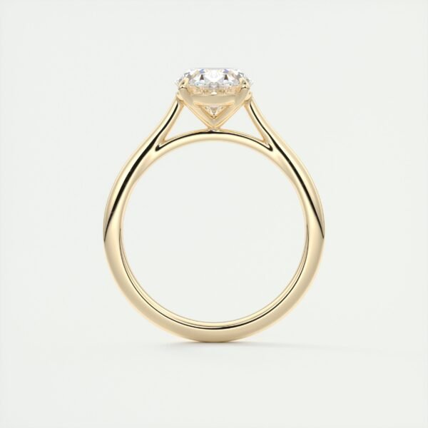 Classic Oval Diamond Solitaire Ring - Image 28