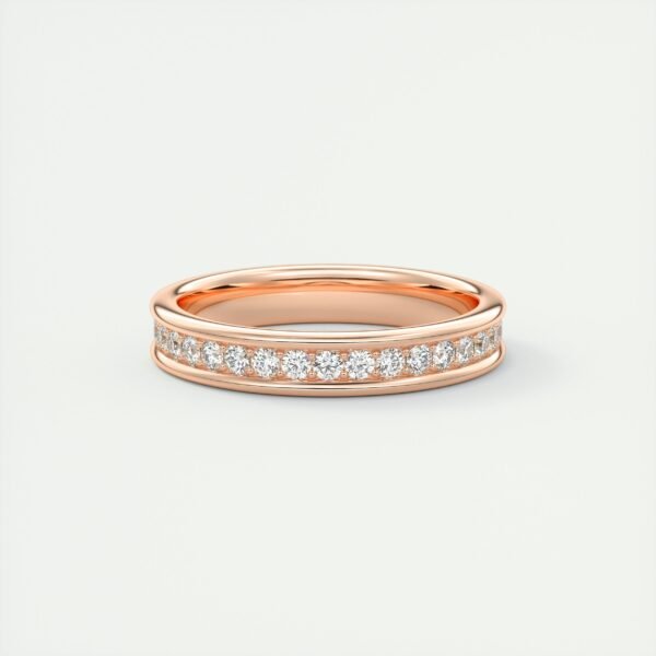 Classic Channel-Set Diamond Band