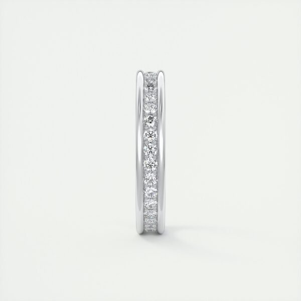 Classic Channel-Set Diamond Band - Image 4