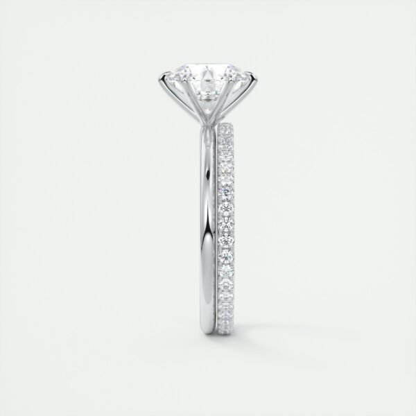 Solitaire Diamond Engagement Ring - Image 4