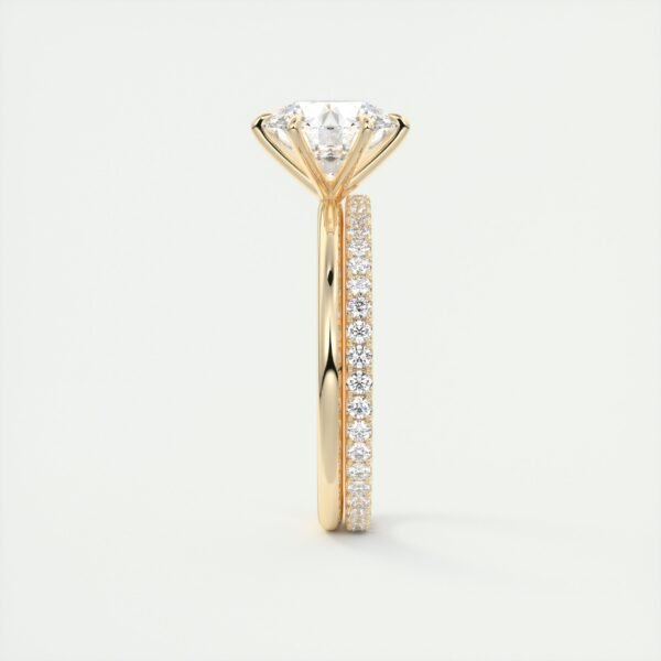 Solitaire Diamond Engagement Ring - Image 2