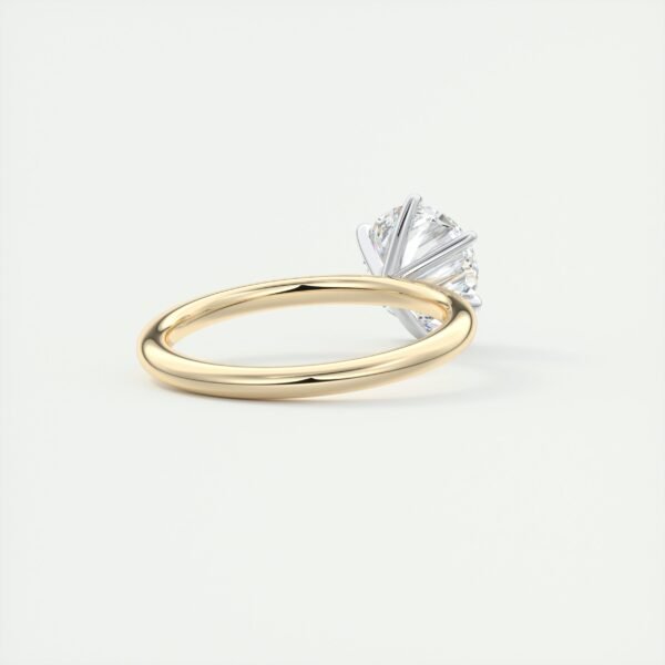 Classic Solitaire Diamond Ring with Six-Prong Setting - Image 13