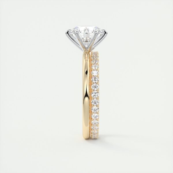 Classic Solitaire Diamond Ring with Six-Prong Setting - Image 15
