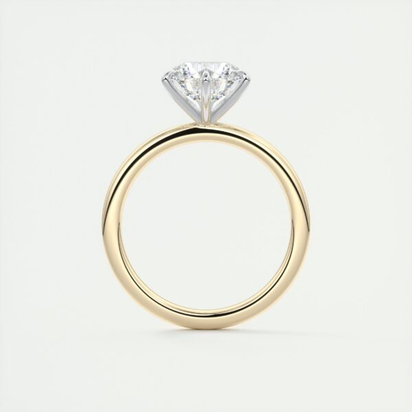 Classic Solitaire Diamond Ring with Six-Prong Setting - Image 19