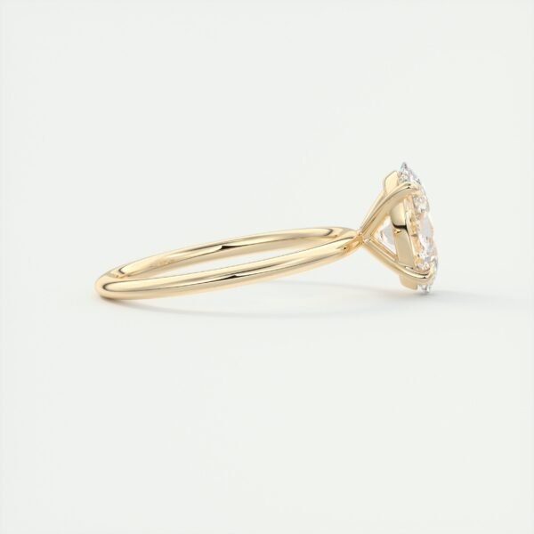 Classic Oval Diamond Solitaire Ring - Image 16