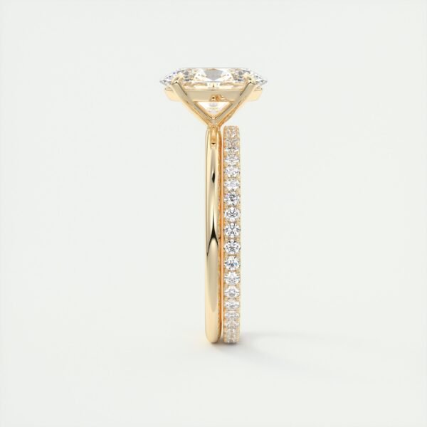 Classic Oval Diamond Solitaire Ring - Image 18