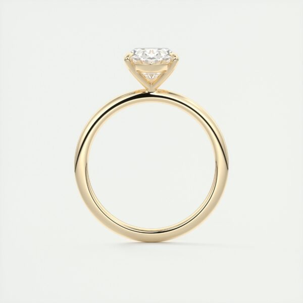 Classic Oval Diamond Solitaire Ring - Image 20