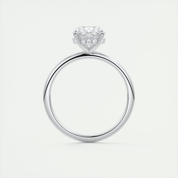 Classic Oval Diamond Solitaire Ring - Image 13