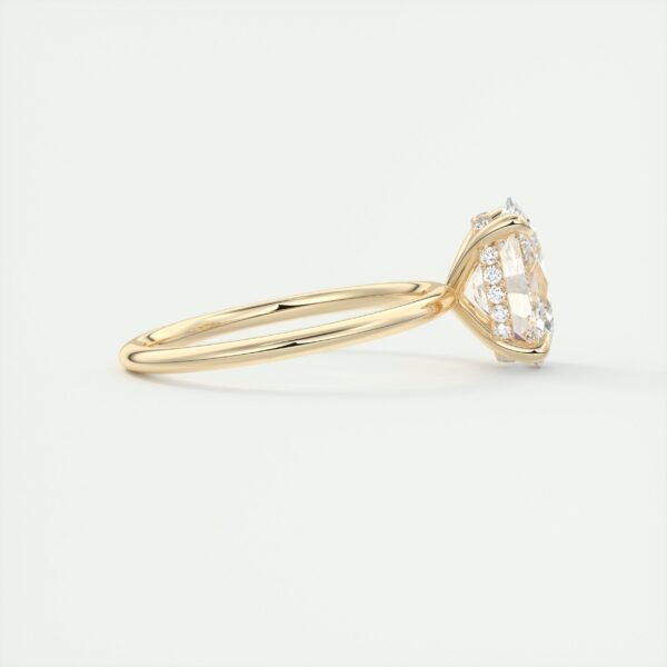 Classic Oval Diamond Solitaire Ring - Image 16
