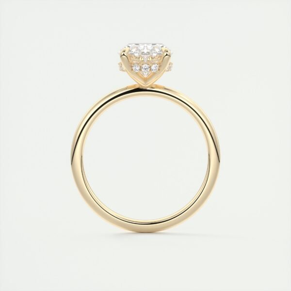 Classic Oval Diamond Solitaire Ring - Image 20