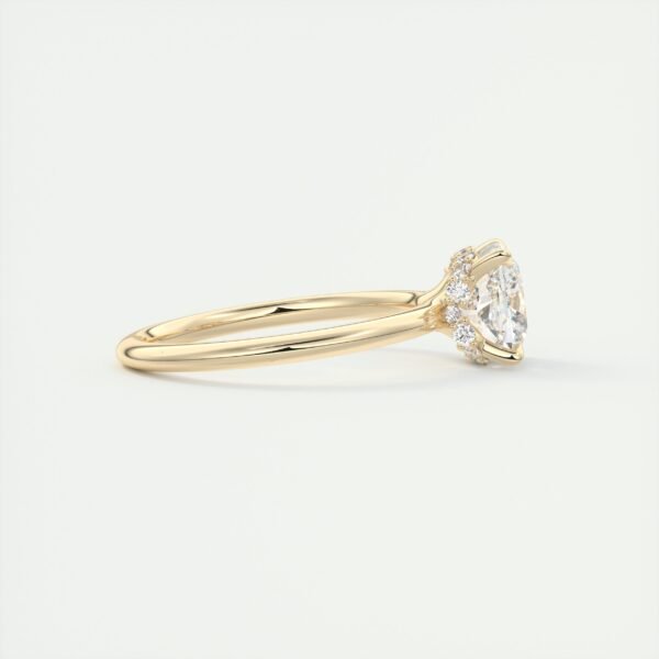 Cushion Cut Diamond Solitaire Ring - Image 16