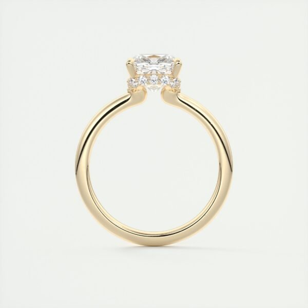 Cushion Cut Diamond Solitaire Ring - Image 20