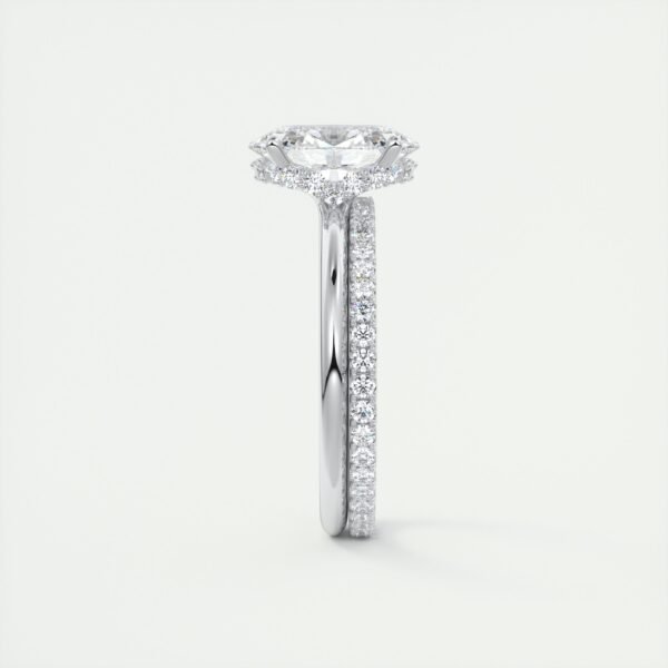 Classic Oval Diamond Solitaire Ring - Image 11