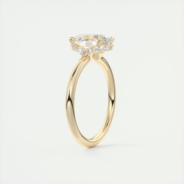 Classic Oval Diamond Solitaire Ring - Image 24