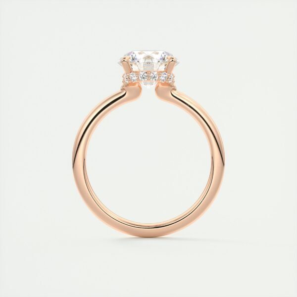 Classic Solitaire Diamond Ring - Image 6