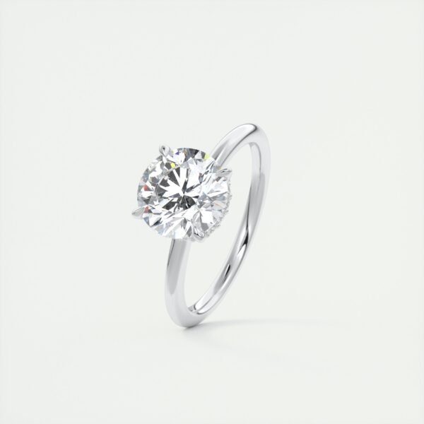Classic Solitaire Diamond Ring - Image 14