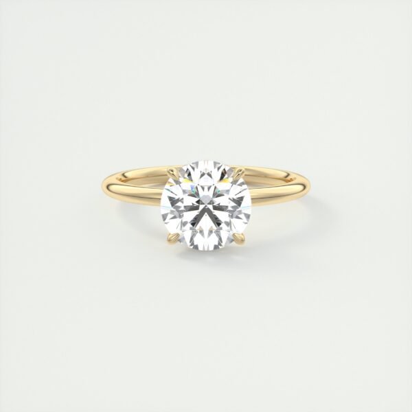 Classic Solitaire Diamond Ring - Image 15