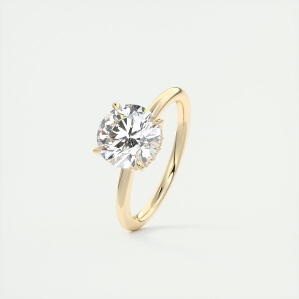 Classic Solitaire Diamond Ring - Image 21
