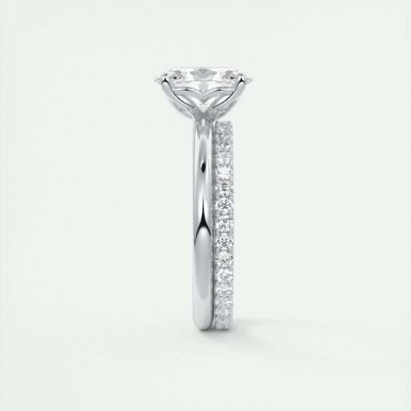 Classic Oval Diamond Solitaire Ring - Image 11