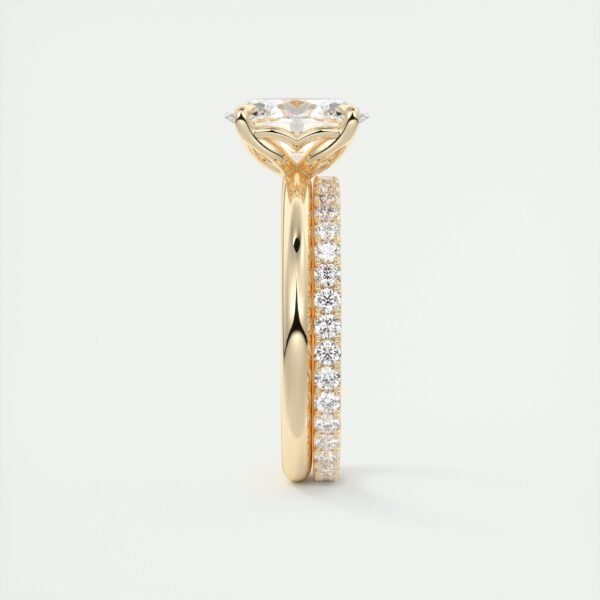 Classic Oval Diamond Solitaire Ring - Image 18