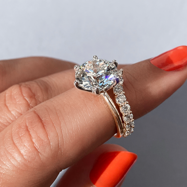 Classic Solitaire Diamond Ring with Six-Prong Setting - Image 26