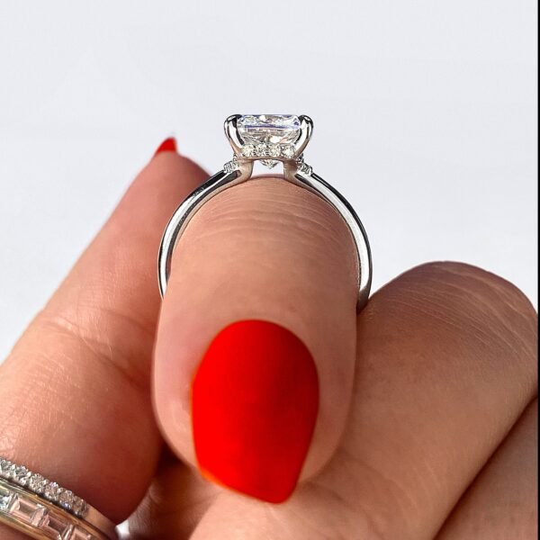 Classic Oval Diamond Solitaire Ring - Image 29