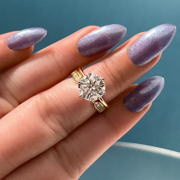 Classic Solitaire Diamond Ring with Six-Prong Setting - Image 22