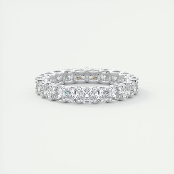 Classic Cushion Cut Diamond Eternity Band - Image 2