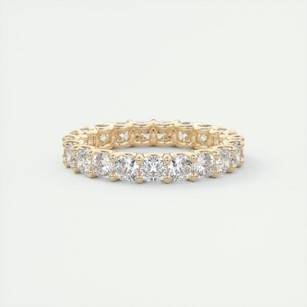 Classic Cushion Cut Diamond Eternity Band - Image 4