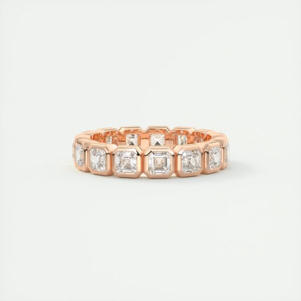 Classic Princess Cut Diamond Eternity Band