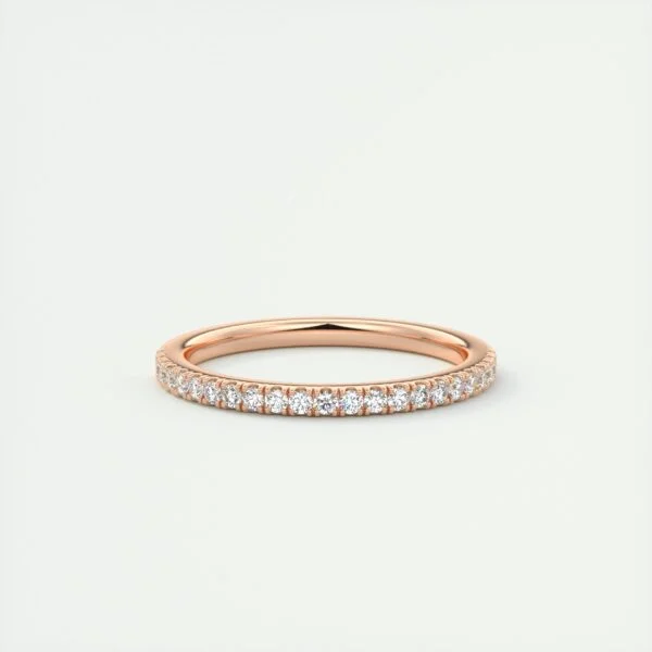 Classic Micro-Pave Diamond Band