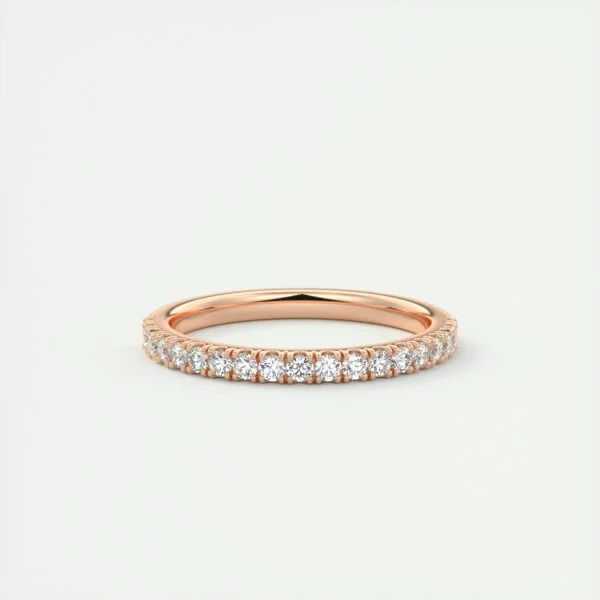 Classic Micro-Pave Diamond Band - Image 2