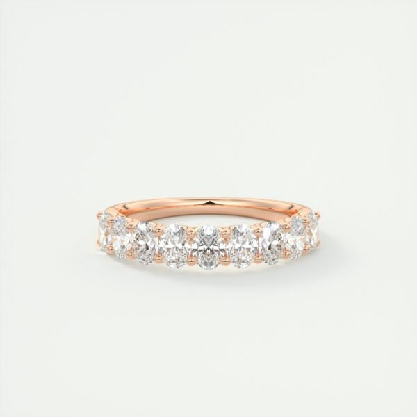 Classic Oval Diamond Eternity Band