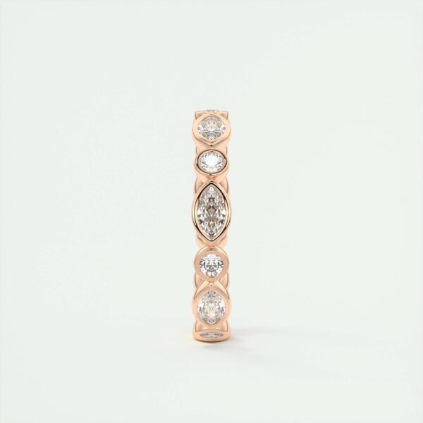 Mixed Cut Diamond Eternity Band