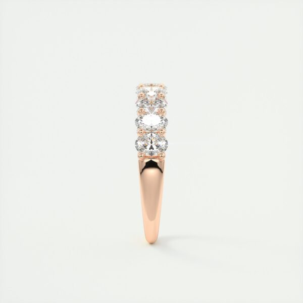 Classic Oval Diamond Eternity Band - Image 2
