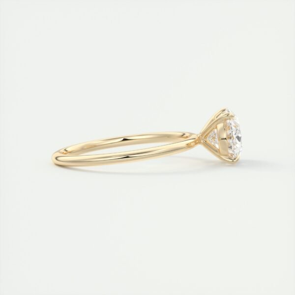 Oval Diamond Solitaire Ring - Image 61