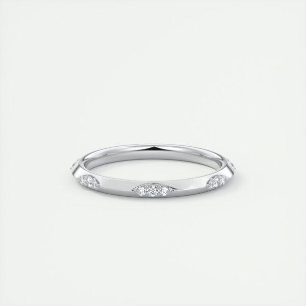Minimalist Diamond Eternity Band - Image 3