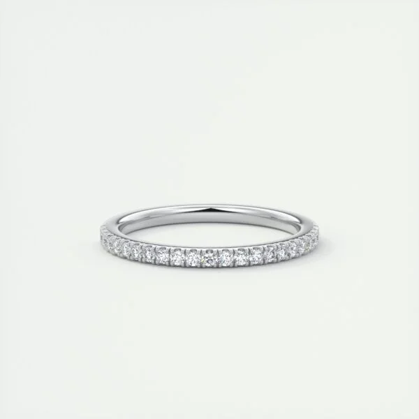 Classic Micro-Pave Diamond Band - Image 5