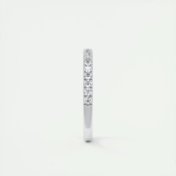 Classic Micro-Pave Diamond Band - Image 7