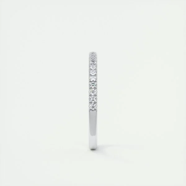 Classic Micro-Pave Diamond Band - Image 8